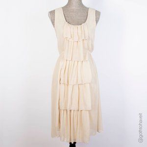 🎀 SHEER RUFFLE TIER DRESS 🎀